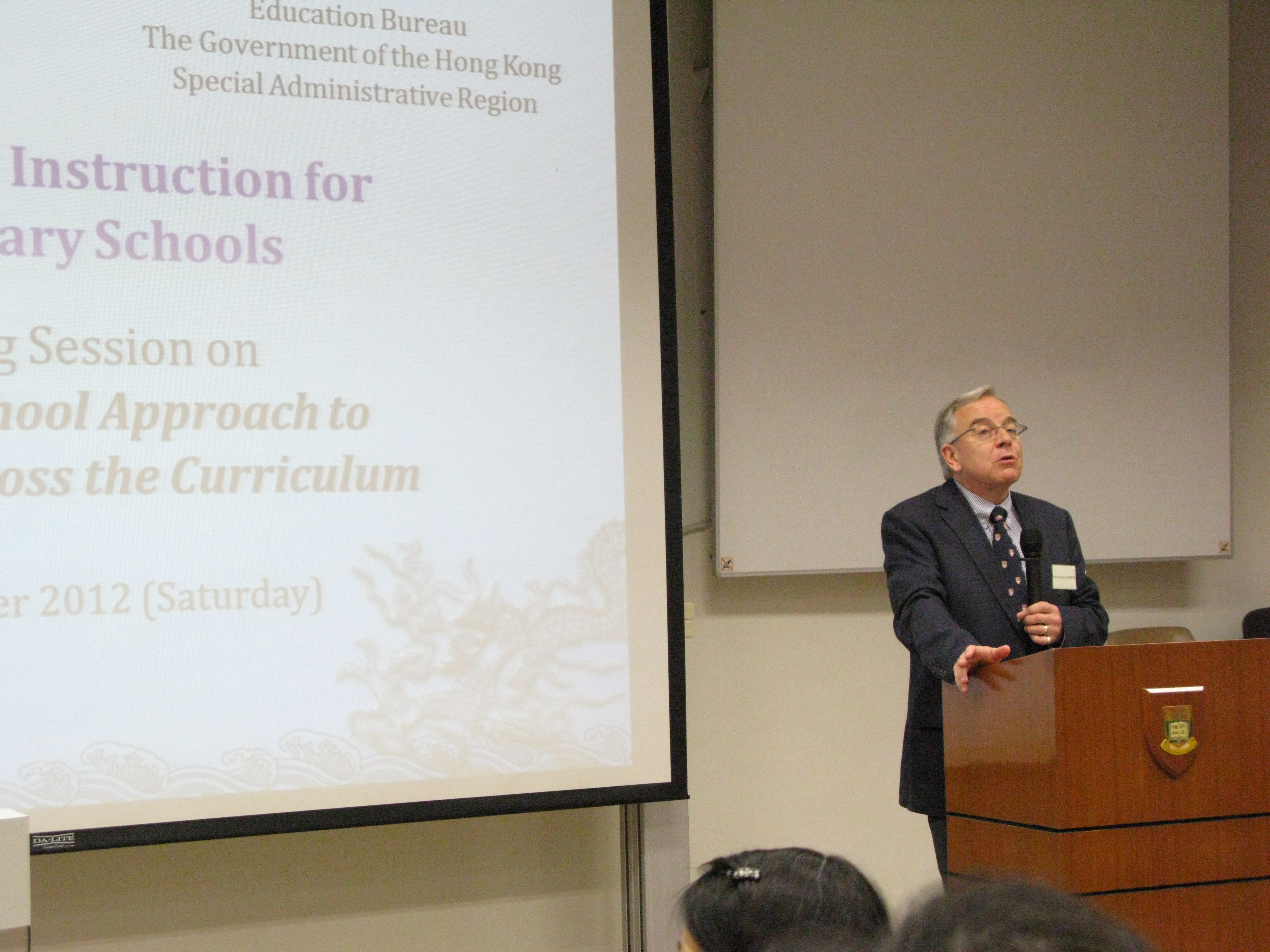 Professor Stephen ANDREWS, Dean, Faculty of Education, The University of Hong Kong,
