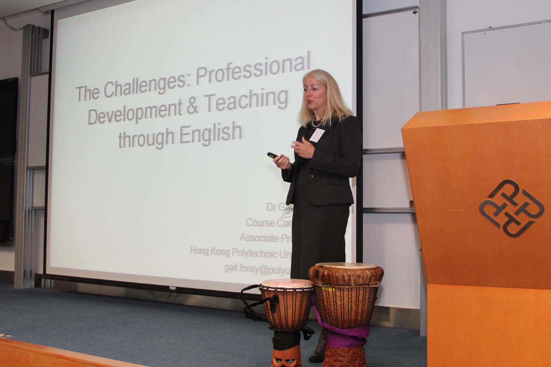 Dr Gail FOREY, Course Consultant, Associate Professor, Department of English, The Hong Kong Polytechnic University