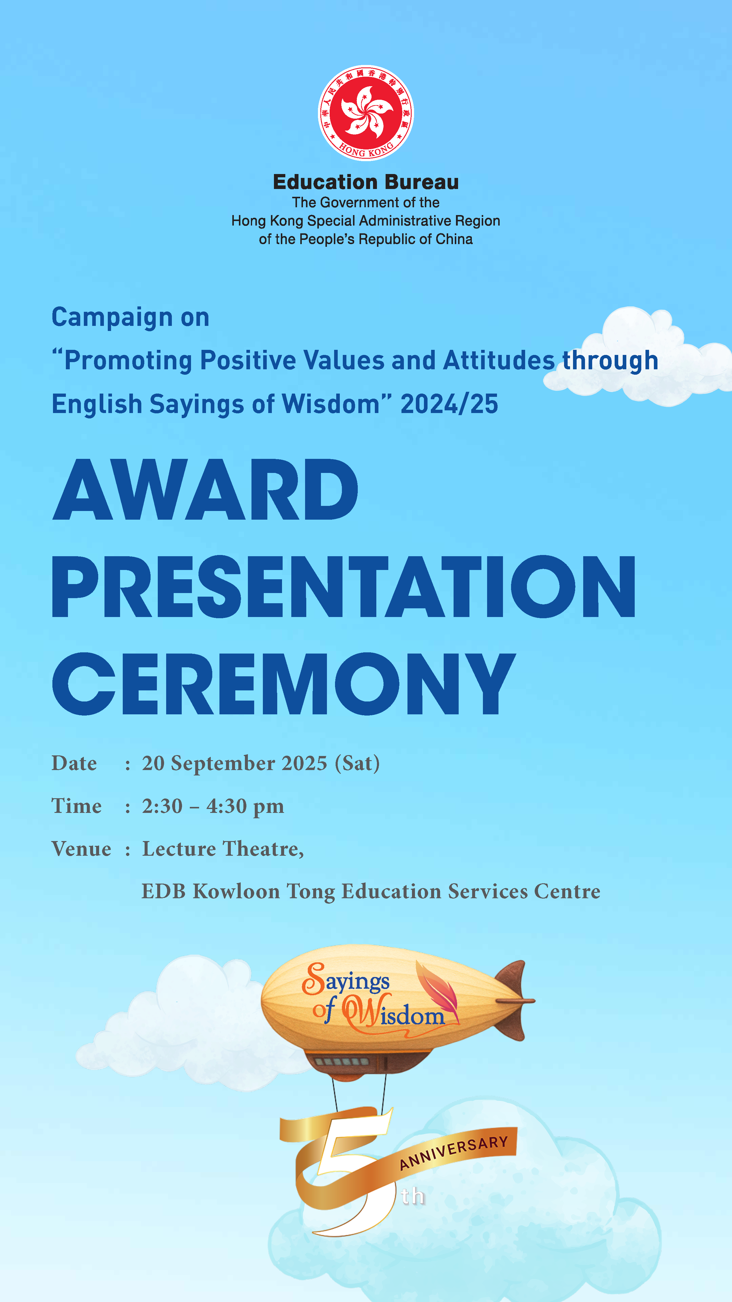 Programme Booklet Cover
