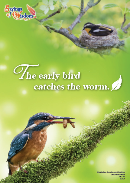 Be Proactive: The Early Bird Catches the Worm
