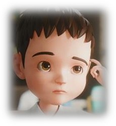 Leon looking uncertain