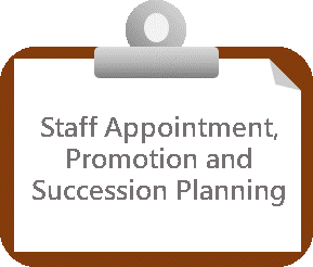 Staff Appointment, Promotion and Succession Planning