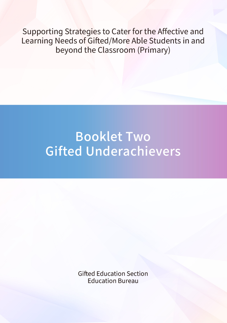 Booklet Two: Gifted Underachievers