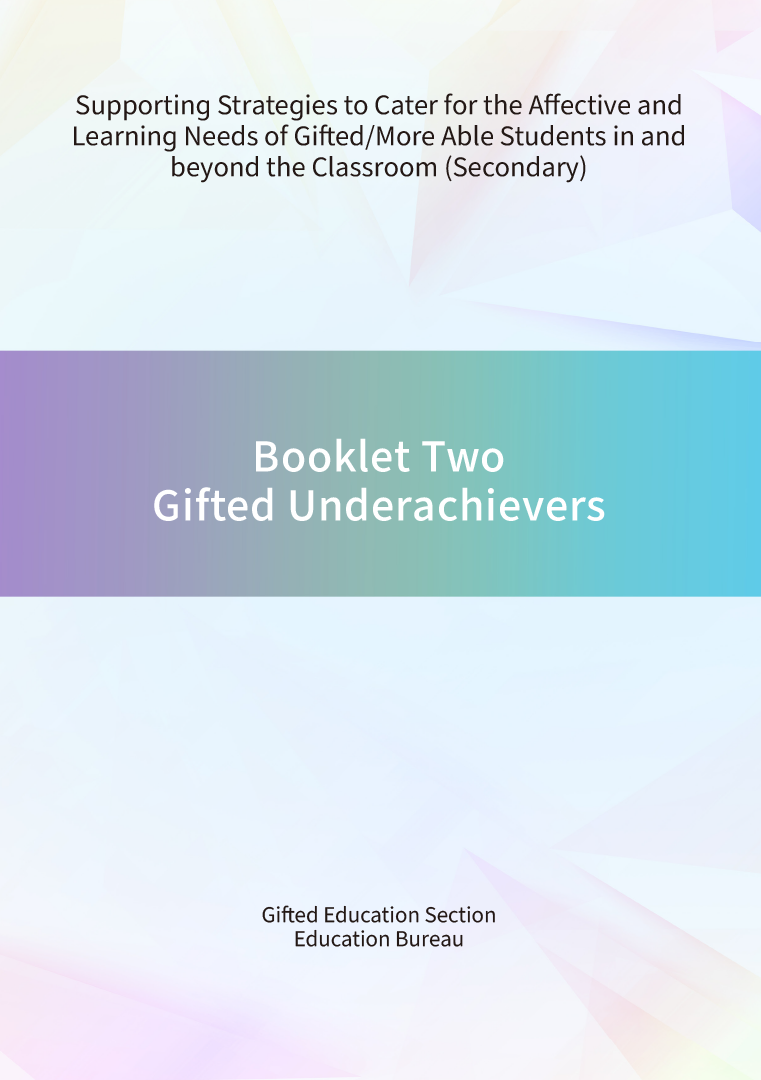Booklet Two: Gifted Underachievers