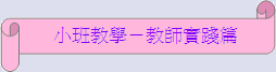 小班教學－教師實踐篇