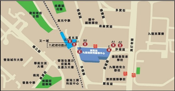 九龙塘地图图片