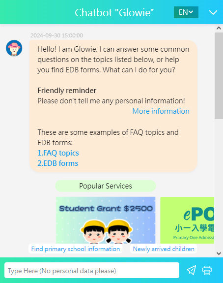 chatbot dialogue