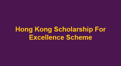 Hong Kong Scholarship for Excellence Scheme