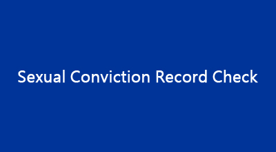 Sexual Conviction Record Check